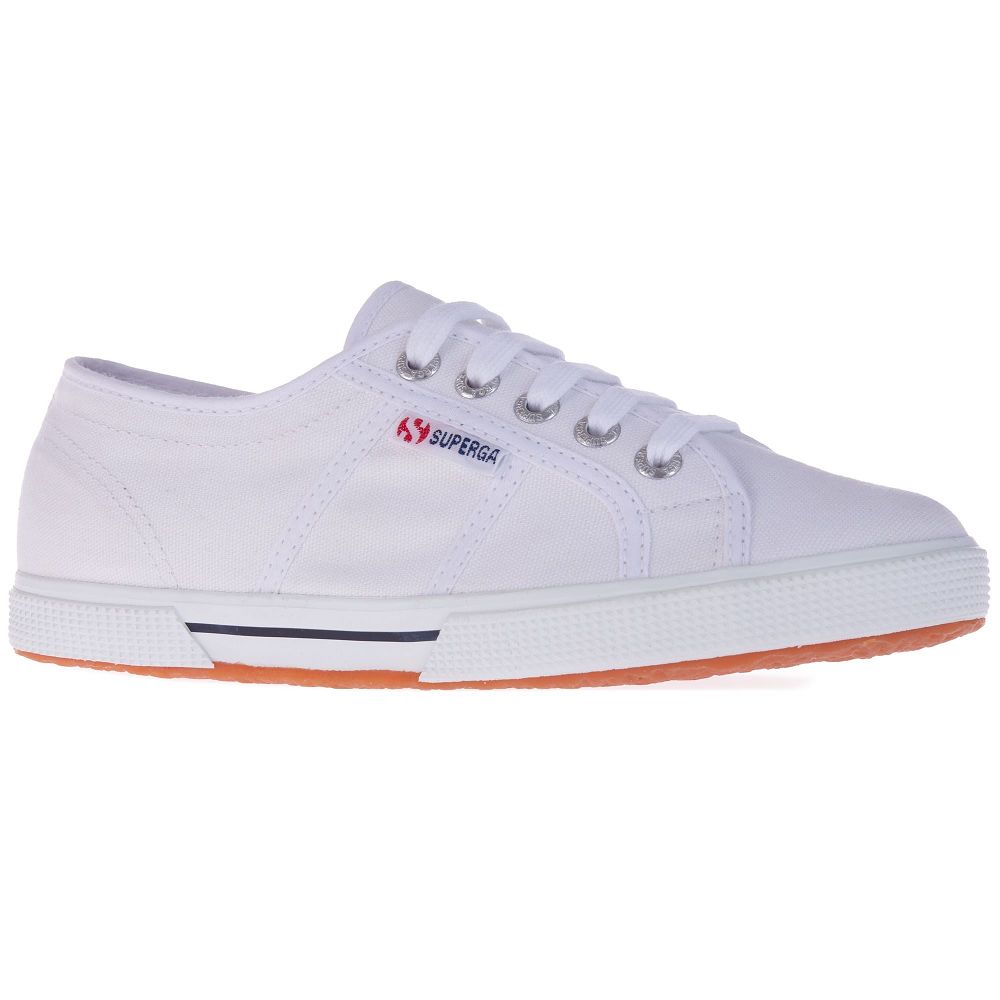 Superga 2950 Cotu White Low Top Sneakers - Men's Sneakers USA | US9288356